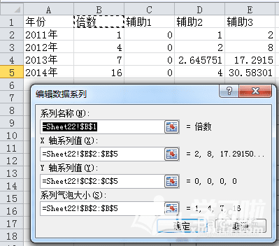 excel怎样做出半圆气泡信息图表?制作半圆气泡信息图表教程分享