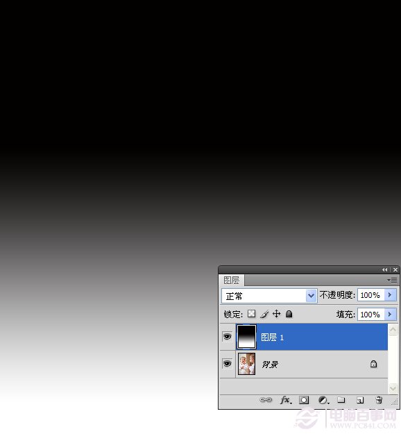 用photoshop制作出宝宝放电效果